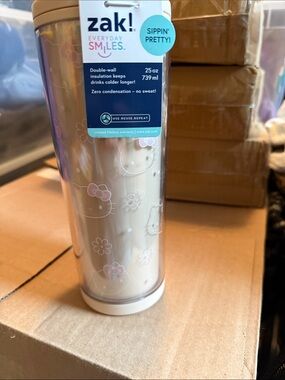 zak! Hello Kitty Pink Double-Wall Insulated Tumbler - 25 oz